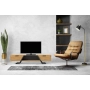 Szafka RTV-75 Drewno Lite Dąb Loft Lakier Rozmiary od 100 cm do 200 cm PREMIUM